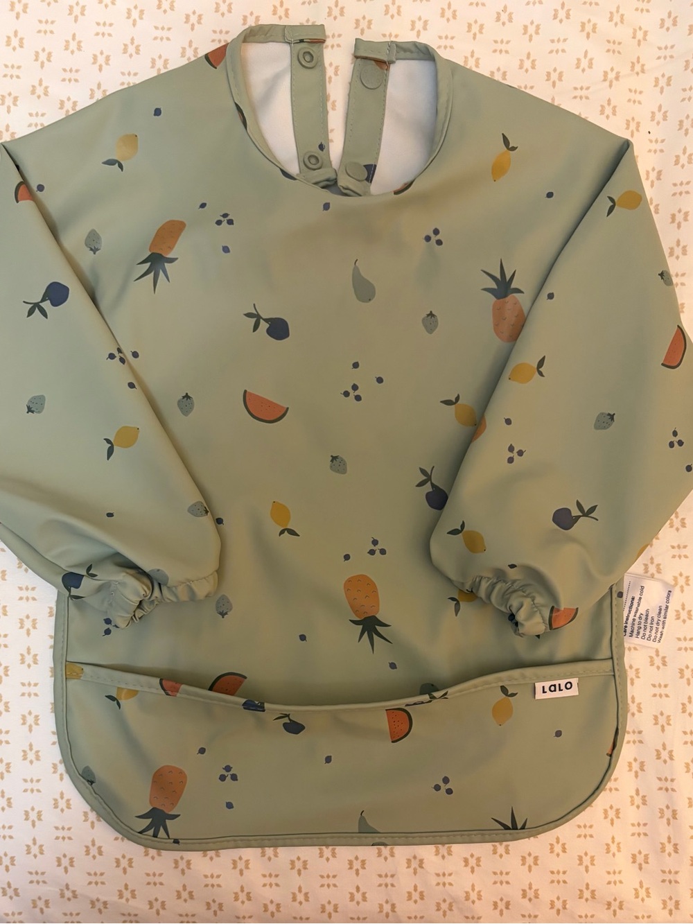 LALO Waterproof Long-Sleeve Smock Bib